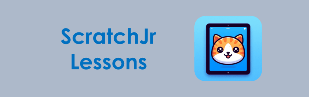 ScratchJr Lessons Cover with Logo